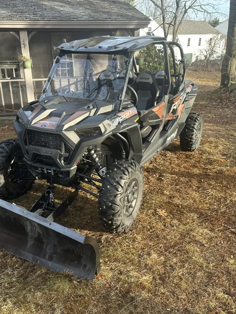 2021 Polaris RZR XP 4 1000 Sport w/Plow photo 11