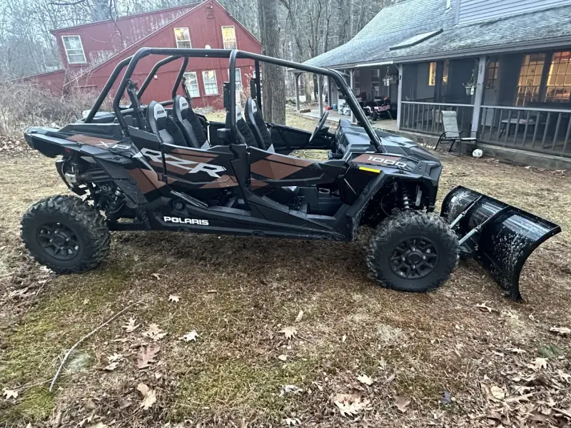 2021 Polaris RZR XP 4 1000 Sport w/Plow photo 5