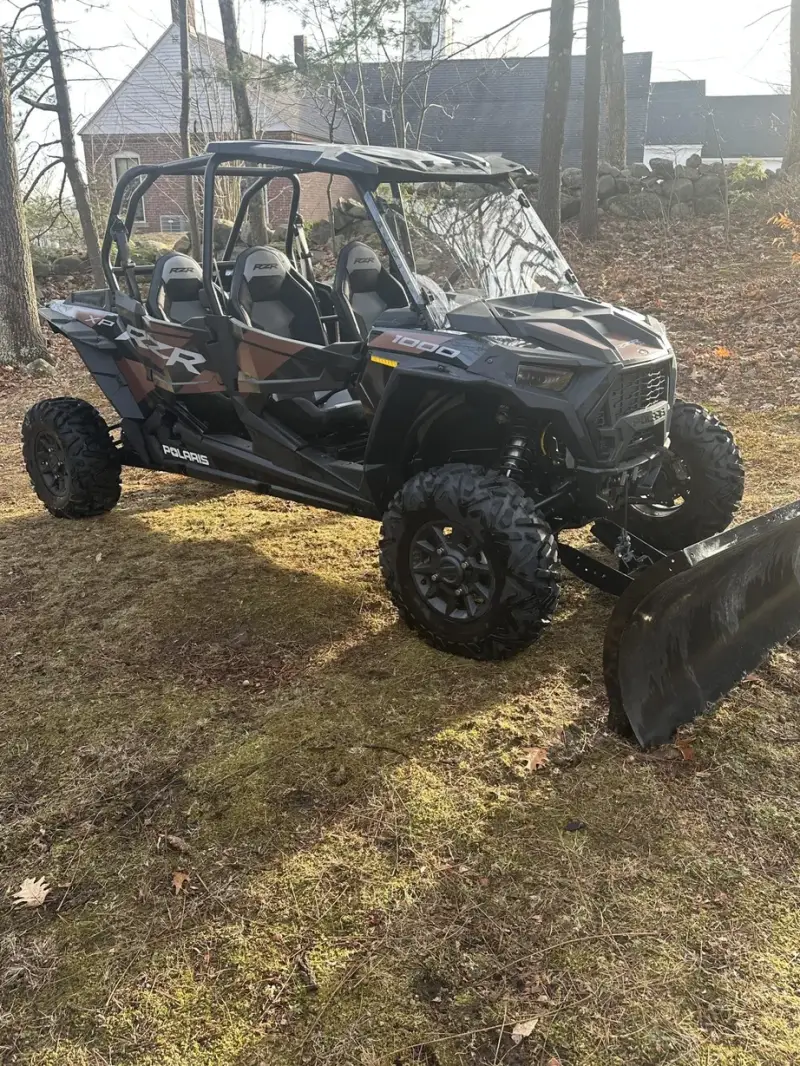 2021 Polaris RZR XP 4 1000 Sport w/Plow photo 13