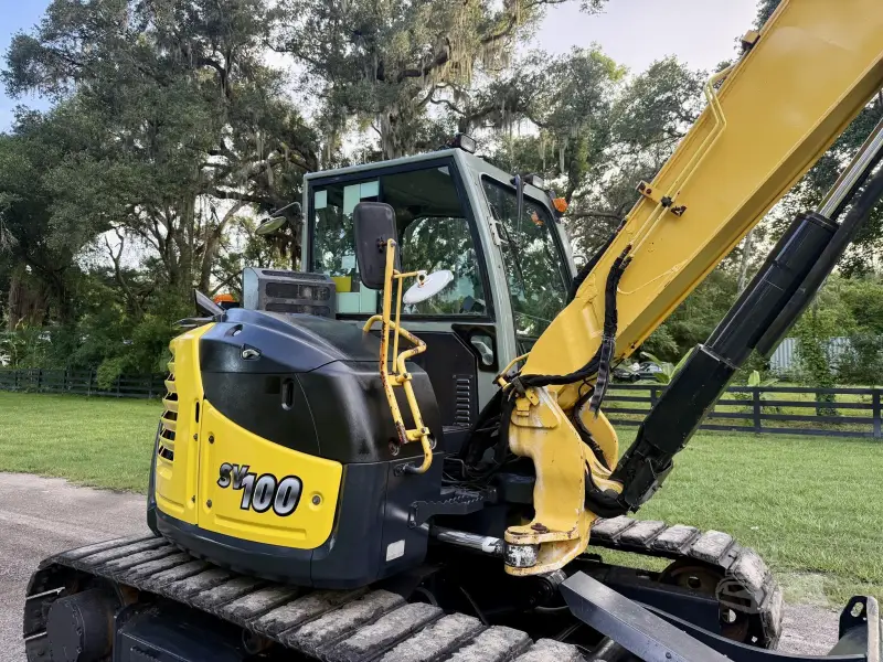 2014 YANMAR SV100 MID SIZE EXCAVATOR photo 10