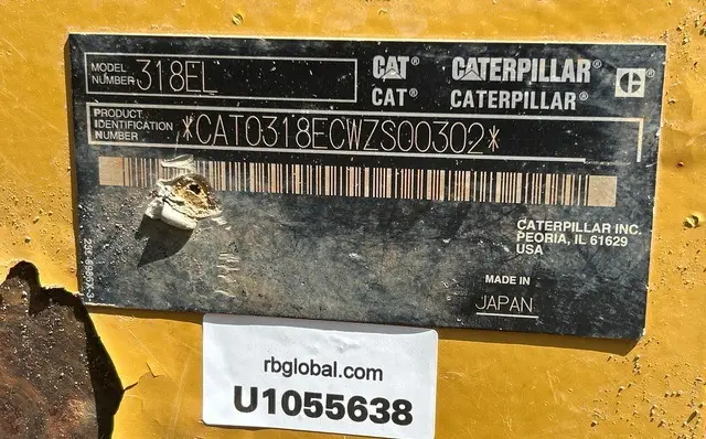 2015 Cat 318EL photo 59