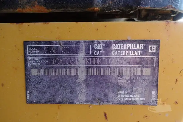 2018 CATERPILLAR 313FLGC photo 9