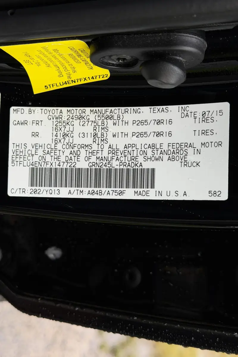 2015 Toyota Tacoma TRD Pro Double Cab V6 4×4 photo 91
