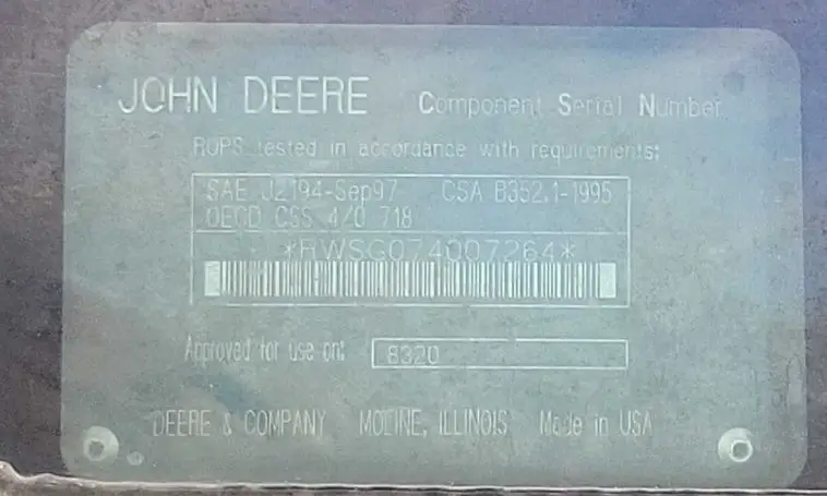 2002 John Deere 8320 photo 87