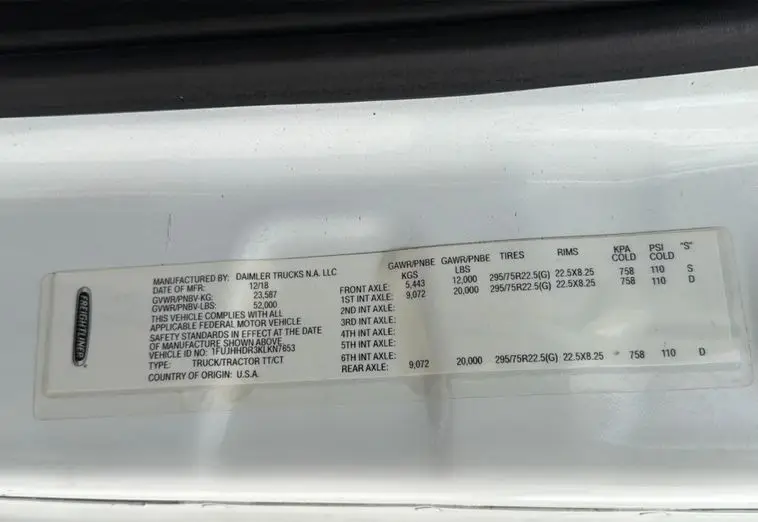 2019 Freightliner Cascadia photo 78