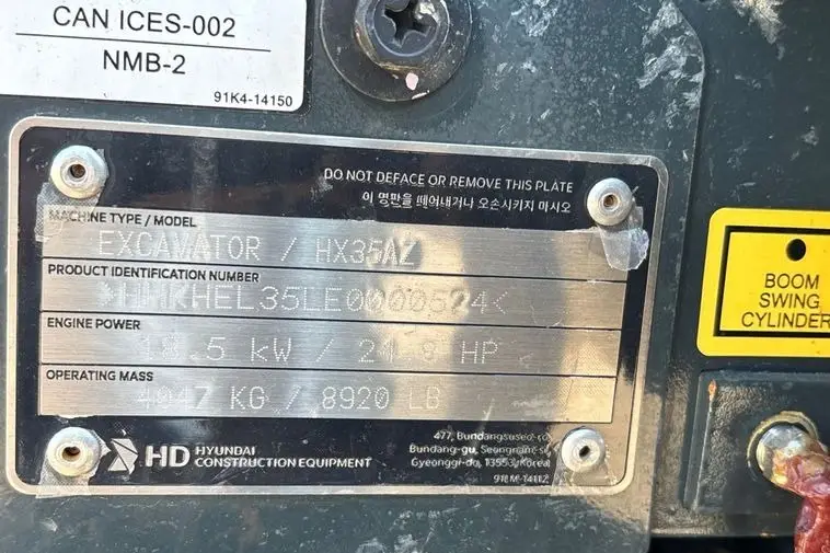 2024 Hyundai HX35Az photo 59